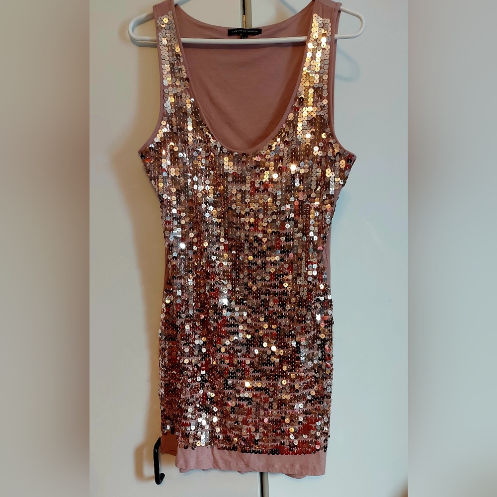 Urban Behavior Bodycon Sequin Mini dress